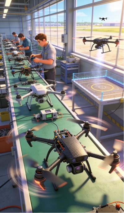 前两月经济数据出炉，新质生产力跑出加速度 智能无人飞行器制造引领新赛道